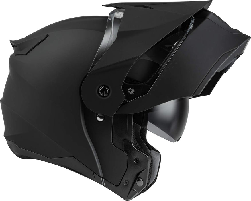 Fly Racing Odyssey Modular Helmet (Matte Black, Small)