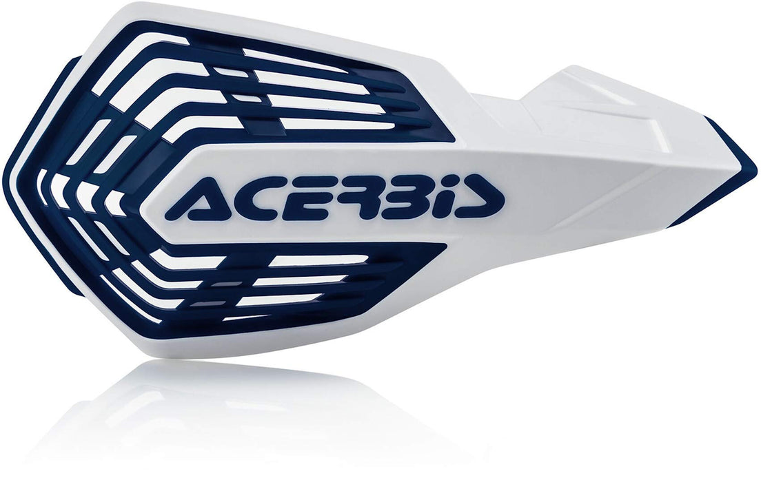 Acerbis X-Future Handguards - White/Dark Blue (2801966819)