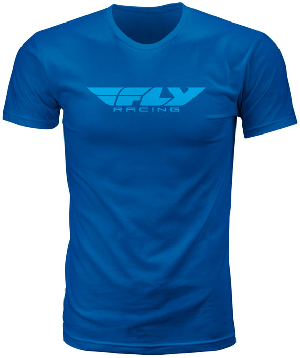 Fly Racing 352-0011L Fly Corporate Tee Royal Blue Lg