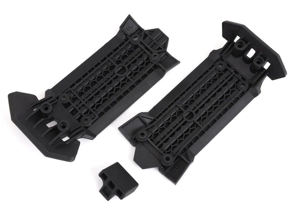 Traxxas 7844 Skid Plate Front (1) Rear (1)/ Rubber Impact Cushion (1)