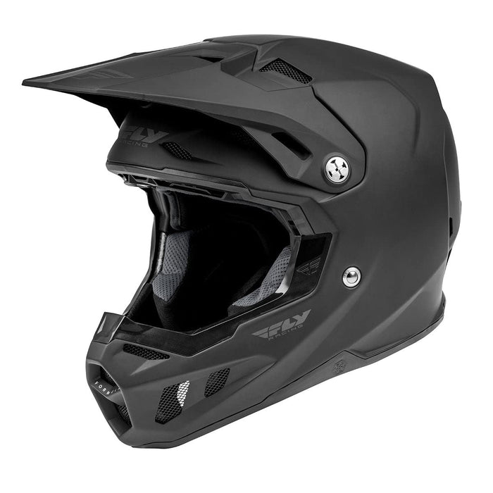 Fly Racing Adult Formula CC Solid Helmet (Matte Black, Medium)