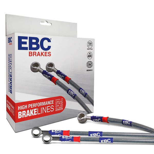 EBC 02-05 Fits Dodge Ram 1500 (4WD) 4.7L (W/Rear ABS W/O Height Sensor) Stainless Steel Brake Line Kit BLA7216-3L
