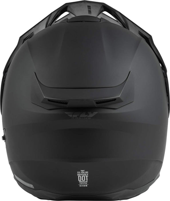 Fly Racing Odyssey Modular Helmet (Matte Black, Medium)