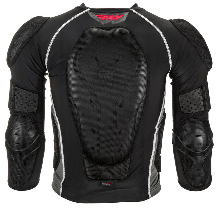 Fly Racing Barricade Long Sleeve Protective Suit (Black, Youth)