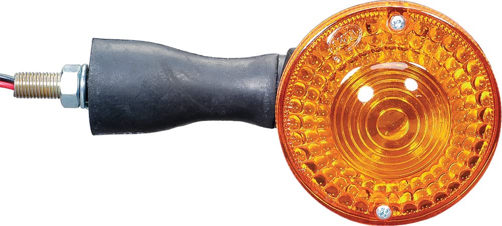 K & S Rear Turn Signal Assembly w/Amber Lens