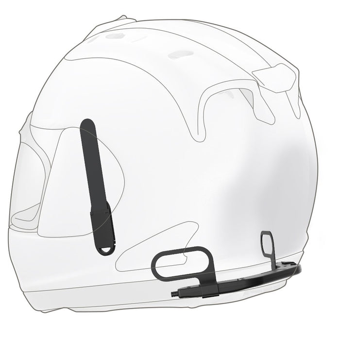 Sena 10U Bluetooth Communication System w/ Remote for Arai Full-Face Helmets