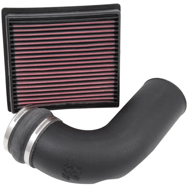 K&N Cold Air Intake Kit: High Performance, Guaranteed To Increase Horsepower: Fits 2013-2018 Compatible with Dodge Ram (2500, 3500) 6.7L V6 Diesel, 63-1568