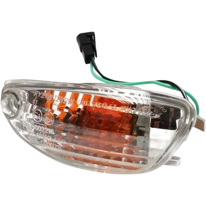 K&S DOT Compliant Turn Signal w/Clear Lens (25-3281C)