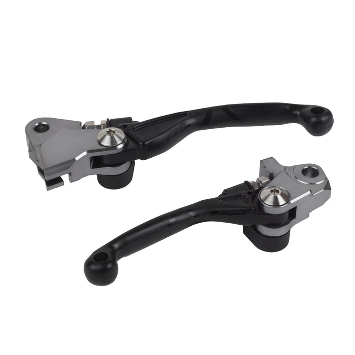 Polisport Pivot Unbreakable Levers with APT Technology - CNC Aluminum - 3 Fingers - Clutch & Brake