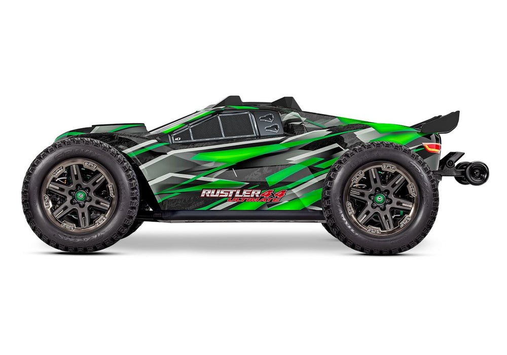 Traxxas Rustler 4x4 Ultimate VXL Green 1/10 RTR - 67097-4