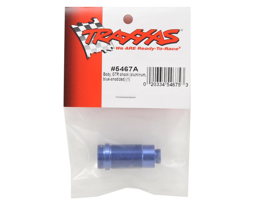 Traxxas 1 Anodized GTR Alum Shock Body Blue