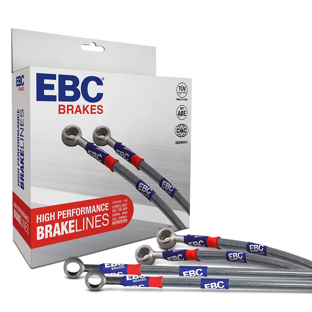 EBC 2018+ Fits Subaru WRX STI 2.5T Stainless Steel Brake Line Kit BLA7740-4L