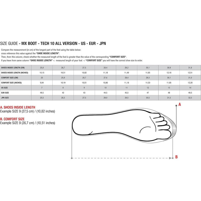 Alpinestars 2012014-10-13 Tech 7 Boots Black Sz 13