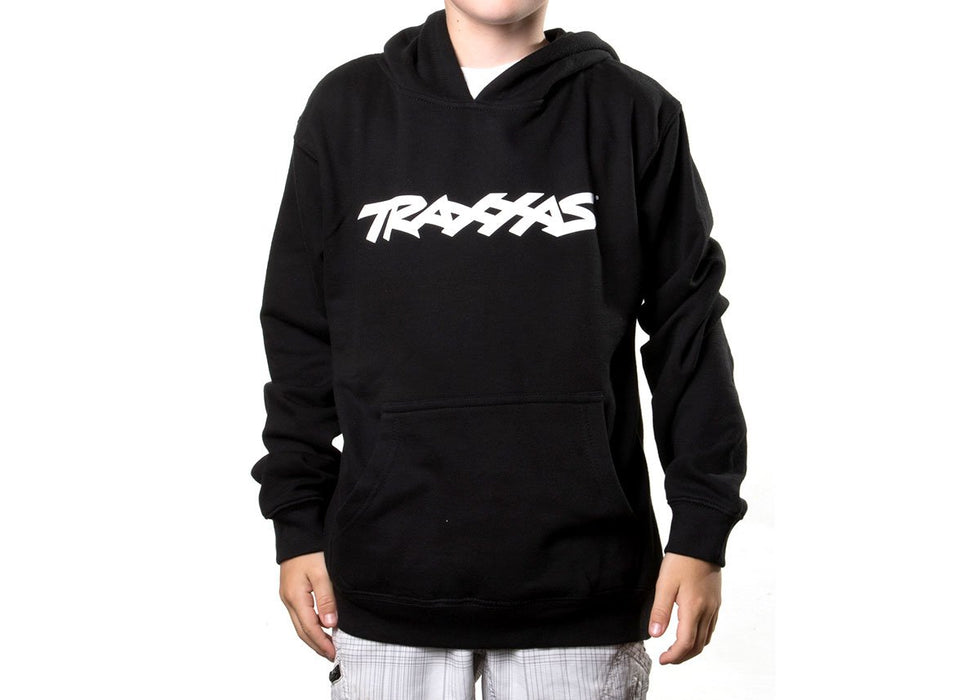 Traxxas 1397-XL Traxxas Logo Hoodie Black Youth X-Large