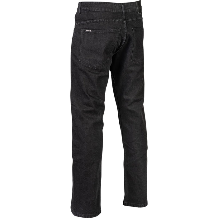 Highway 21 Men's Motorcycle Stronghold Jeans (Black, US 34 Tall)