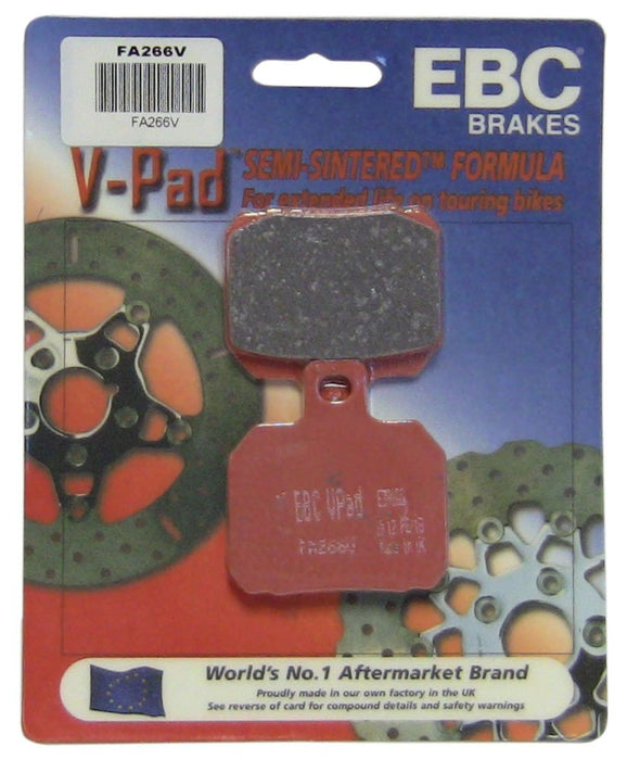 EBC Brakes FA266V Semi Sintered Disc Brake Pad