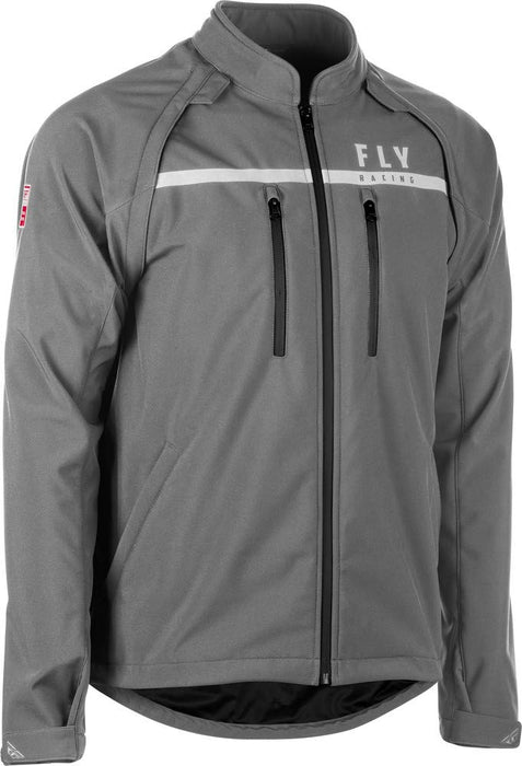 Fly Racing Patrol Jacket (Grey, 3X-Large)