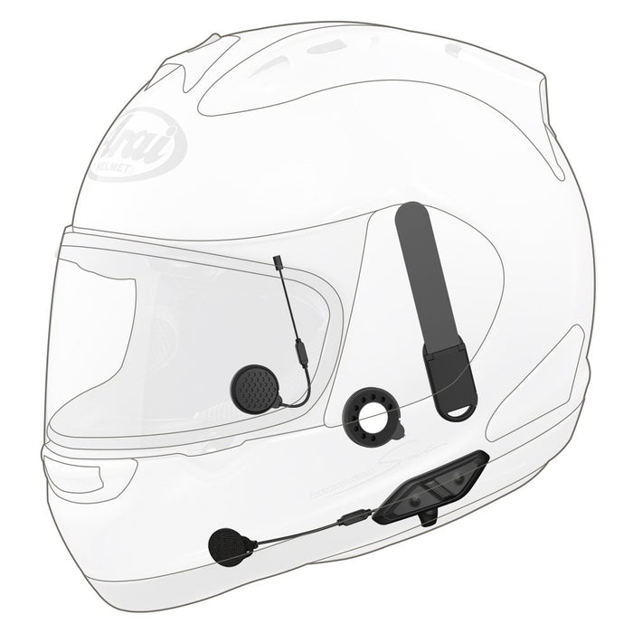 Sena 10U Bluetooth Communication System w/ Remote for Arai Full-Face Helmets