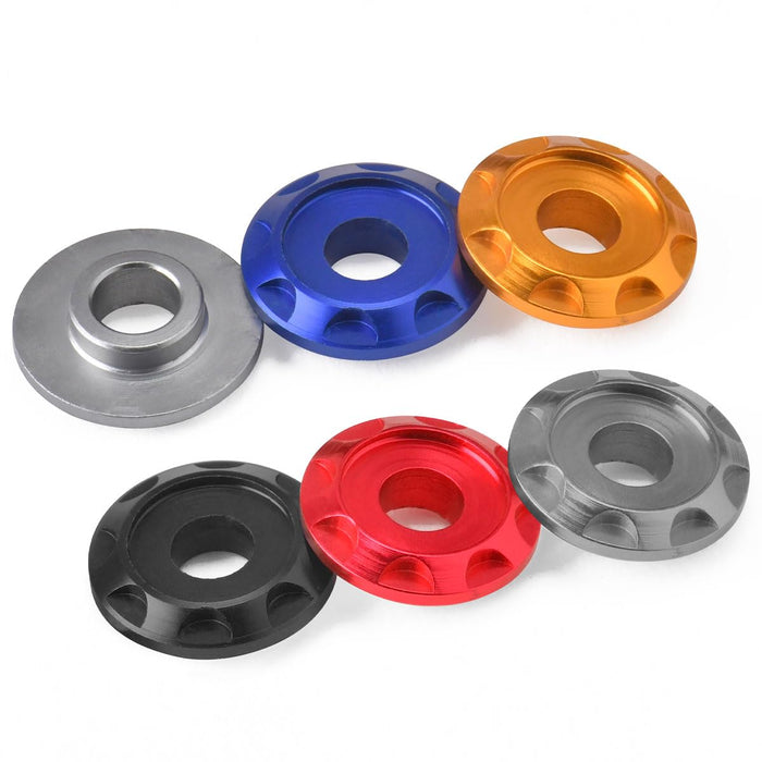 40/PC DRC M6 ALUM SPACERS TYPE 11 TI-COLOR