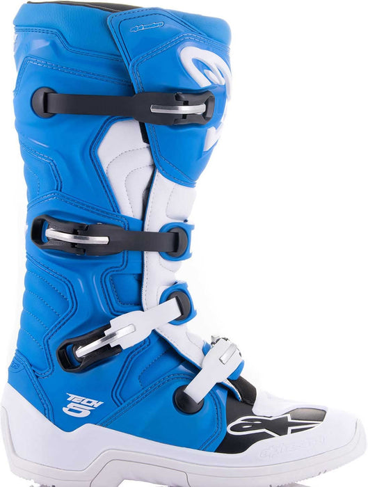 Alpinestars Tech 5 Mens MX Offroad Boots Blue/White 13 USA