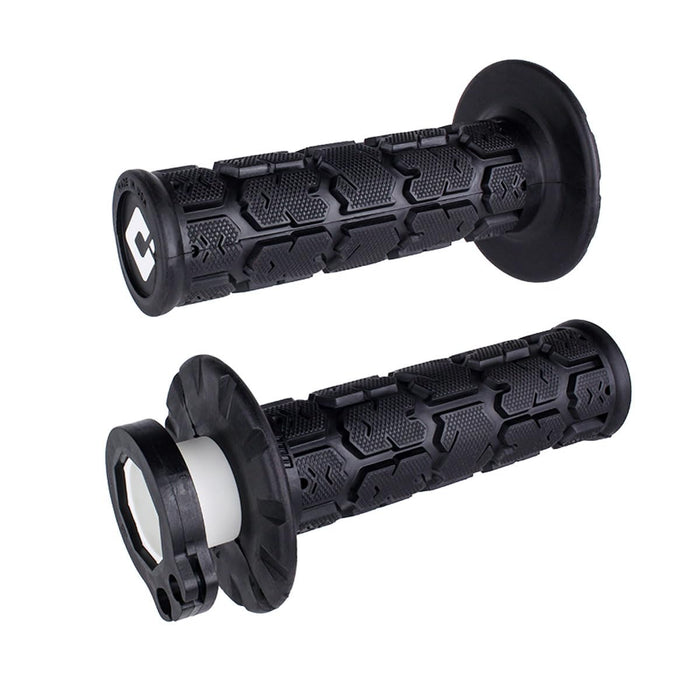 ODI Rogue MX Motorcross Grip Set Black Lock On