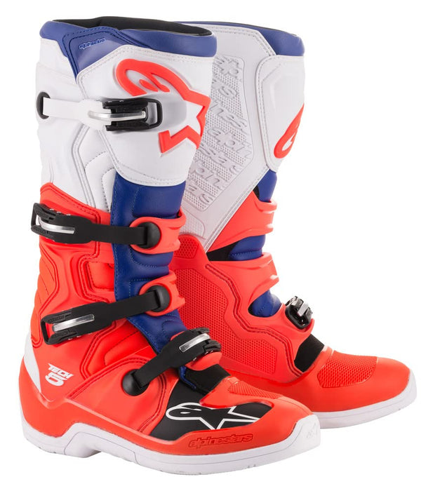 Alpinestars 2015015-3072-9 Unisex-Adult Tech 5 Boots Red/Blue/White Sz 09 (Multi, one_size)