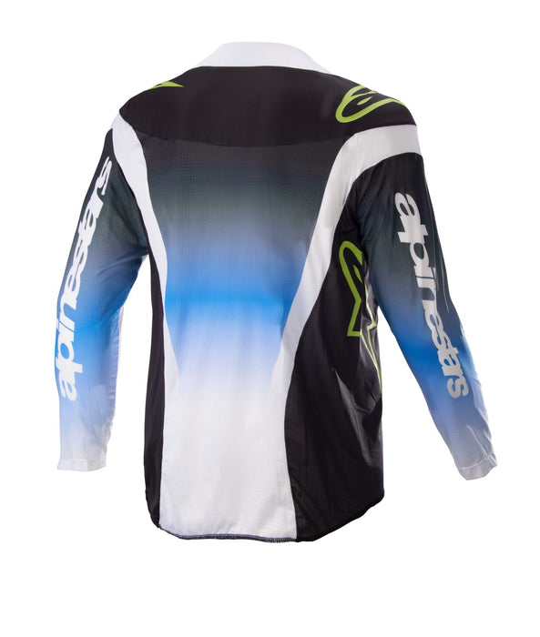 Alpinestars 2023 Kid's Racer Jersey - Push (X-SMALL) (NIGHTLIFE/UCLA BLUE/WHITE)