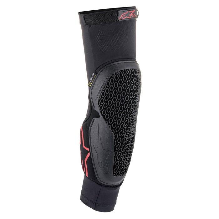 Alpinestars 6505221-13-L/XL Bionic Flex Elbow Protector Black/Red Lg/Xl