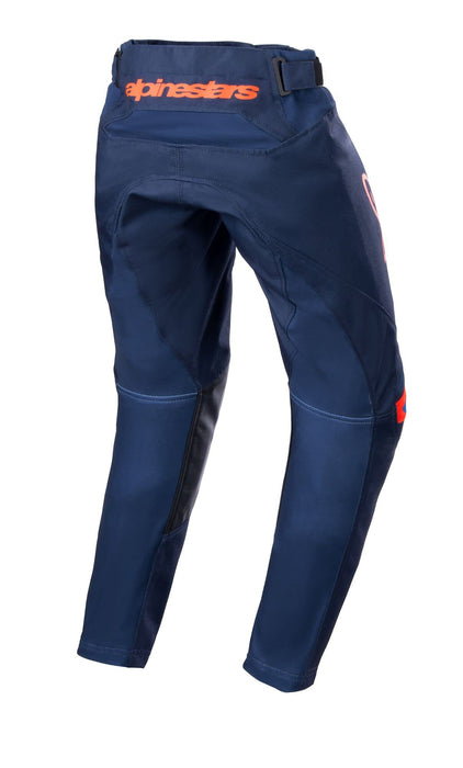 Alpinestars 2023 Youth Racer Narin Pants (Night Navy Hot Orange, Youth 22)