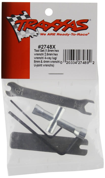 Traxxas Tool Set- Wrench, Allen, Lug And U-Joint Wrenches 2748X