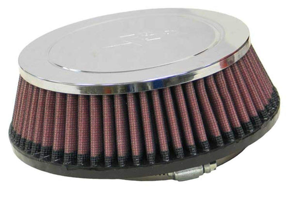 K&N Universal Clamp-On Air Filter: High Performance, Premium, Replacement Filter: Flange Diameter: 4.0625 In, Filter Height: 2.1875 In, Flange Length: 0.75 In, Shape: Round Tapered, Rc-4480 RC-4480