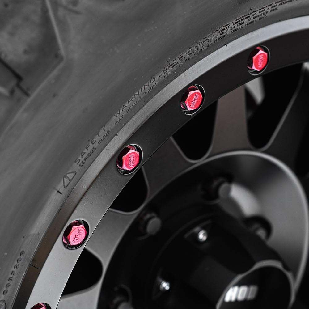 Method Lip Bolt Matte Red MRW Street Kit BT-BOLT MATTE RED KIT