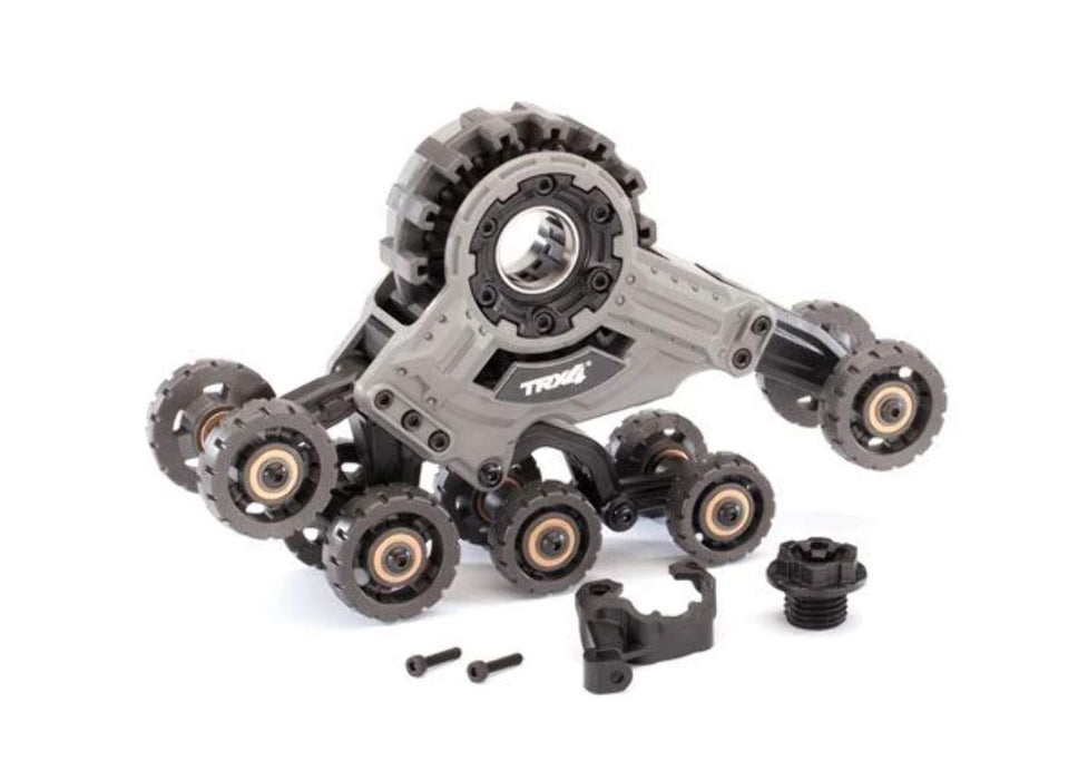 Traxx Rear Left (Assembled) (Requires #8886 stub axle 7061 GTR Shock #8896 Rubber Track)