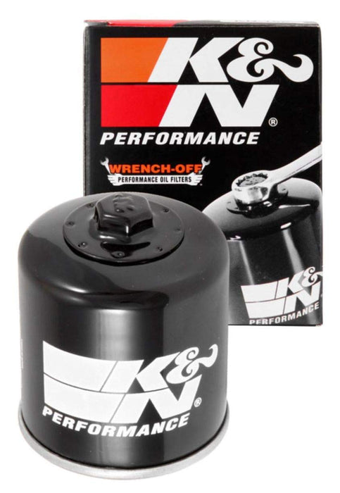 K&N Motorcycle Oil Filter: High Performance, Premium, Designed to be used with Synthetic or Conventional Oils: Fits Select KTM Vehicles, KN-156