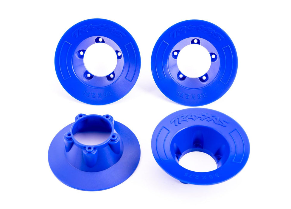 Traxxas 9569X - Wheel Covers Blue