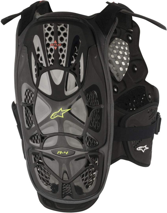 Alpinestars A-4 Chest Protector Black/Anthracite Xl/2X 6701517-104-XL/2XL