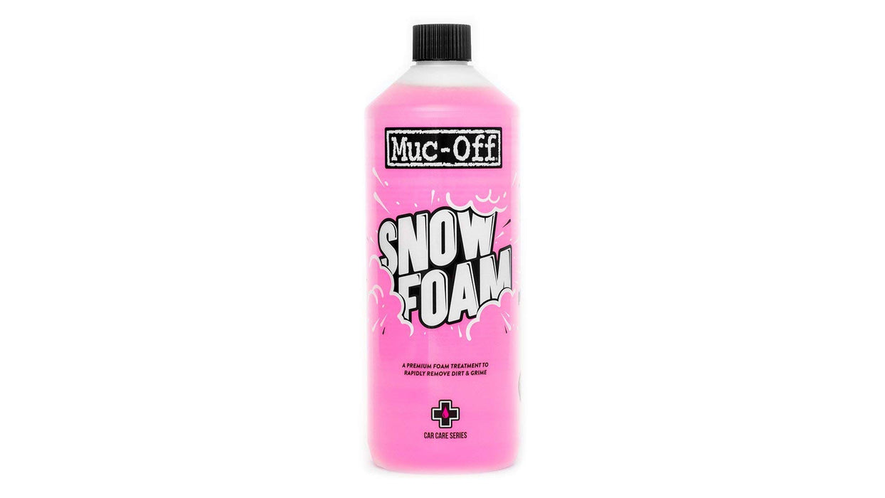 Muc-Off Snow Foam, 1 Liter - Biodegradable Car Wash Soap, Car Shampoo, Foam Cannon Soap - pH Neutral Bike Wash, Motorcycle Wash and Car Soap