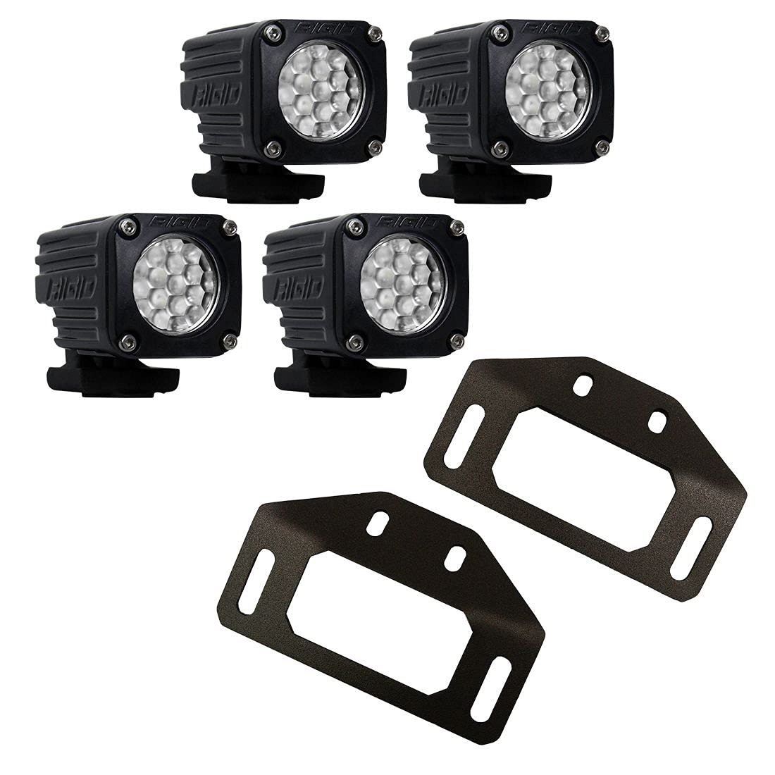 RIGID 2021 Bronco Sport Overland Roof Rack Ignite Pod Light Mount Kit 46716