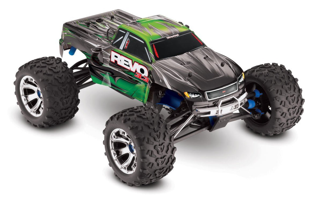 Traxxas Revo 3.3: 4WD Powered Monster Truck (1/10 Scale) Green