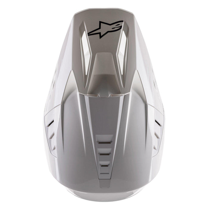 Alpinestars 83031212180-XS S-M5 Solid Helmet - White Glossy (X-Small)