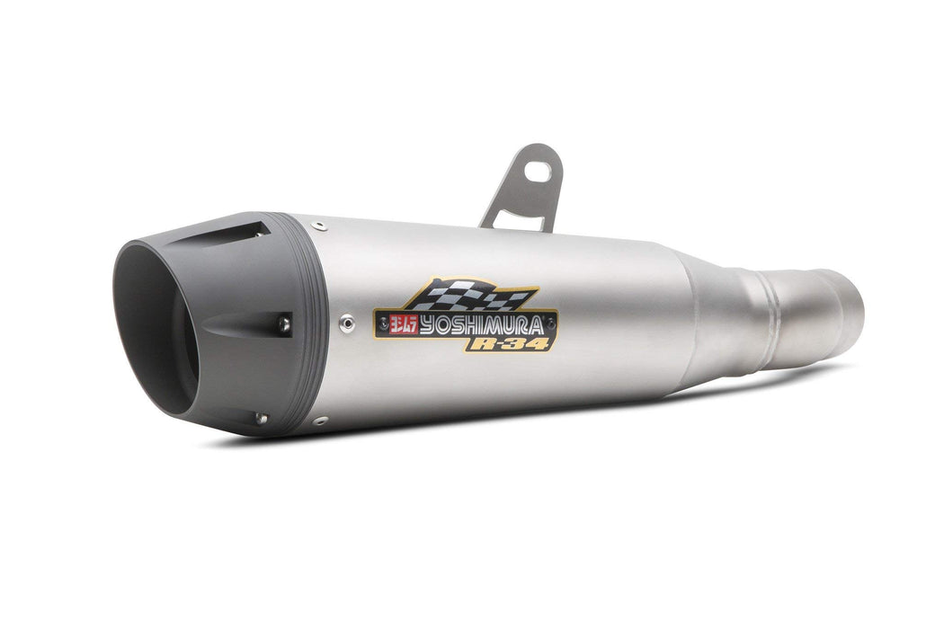 Yoshimura 960-1271 Exhaust Street R-34 Slip-On Ss-Ss-Al