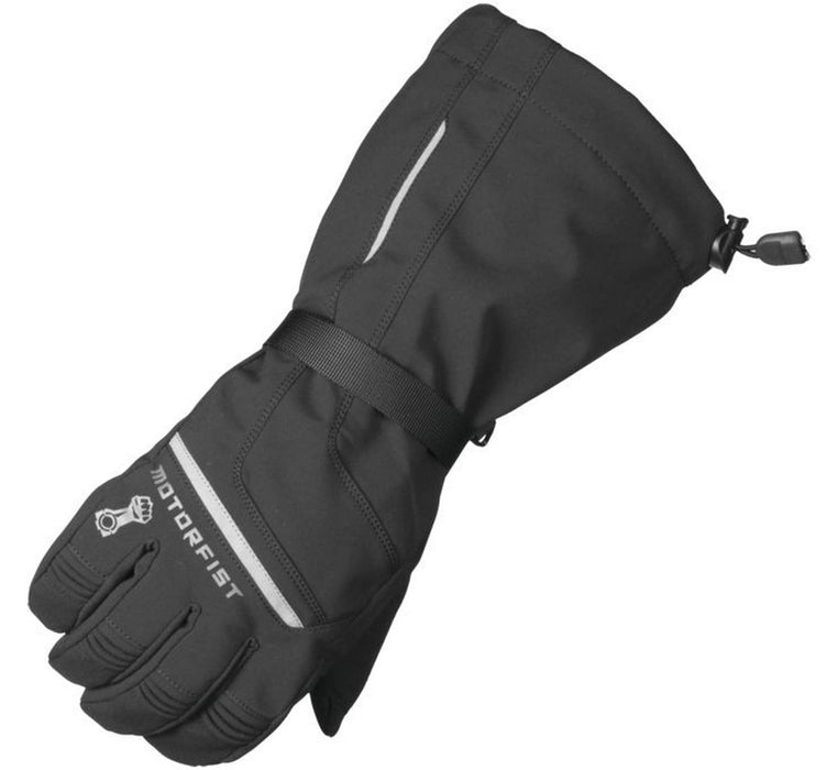 Motorfist Redline Snow Gloves Black Lg MF19A-M54-BLK-L