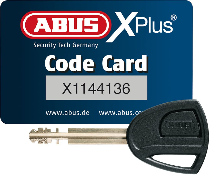 Abus 4003318 19005 6 Granite Detecto Electronic Chain Lock/Brake Disc Lock - 47in. x 12mm - Yellow