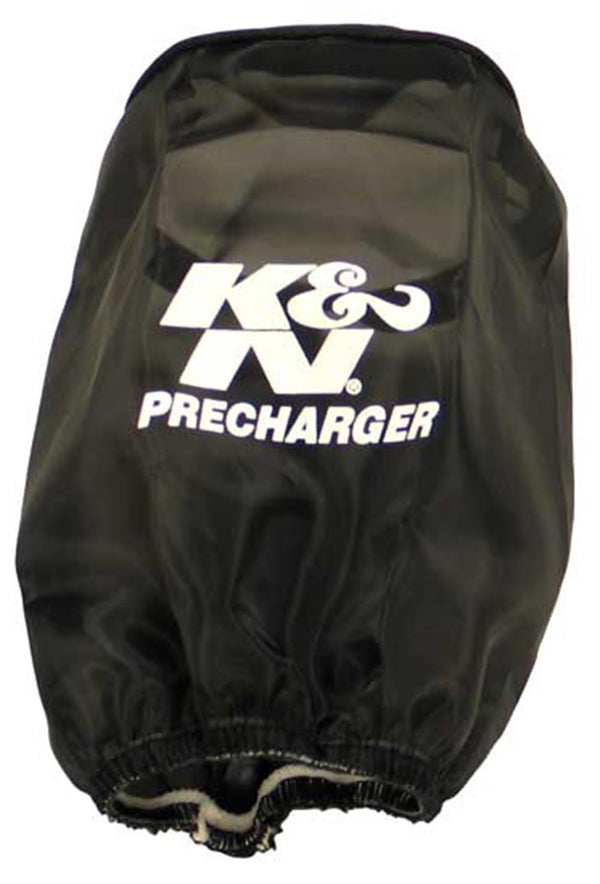 K&N Precharger Air Filter Wrap Round Straight Black 4in ID x 6in H RU-1470PK