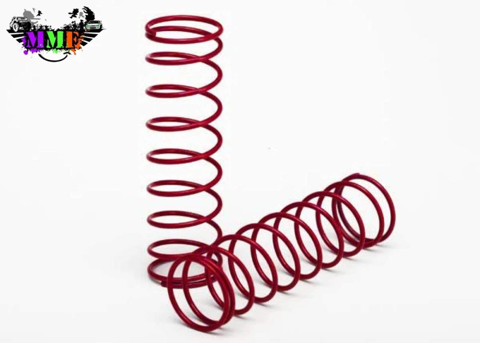 Traxxas TRA3758R Springs front (red) (2)