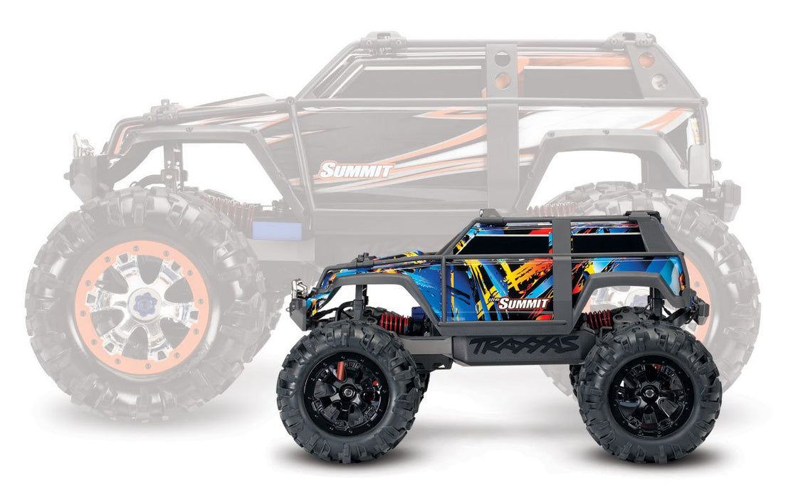 Traxxas 72054-5 1/16 Summit: 4WD Extreme Terrain Monster Truck with TQ 2.4GHz Radio System