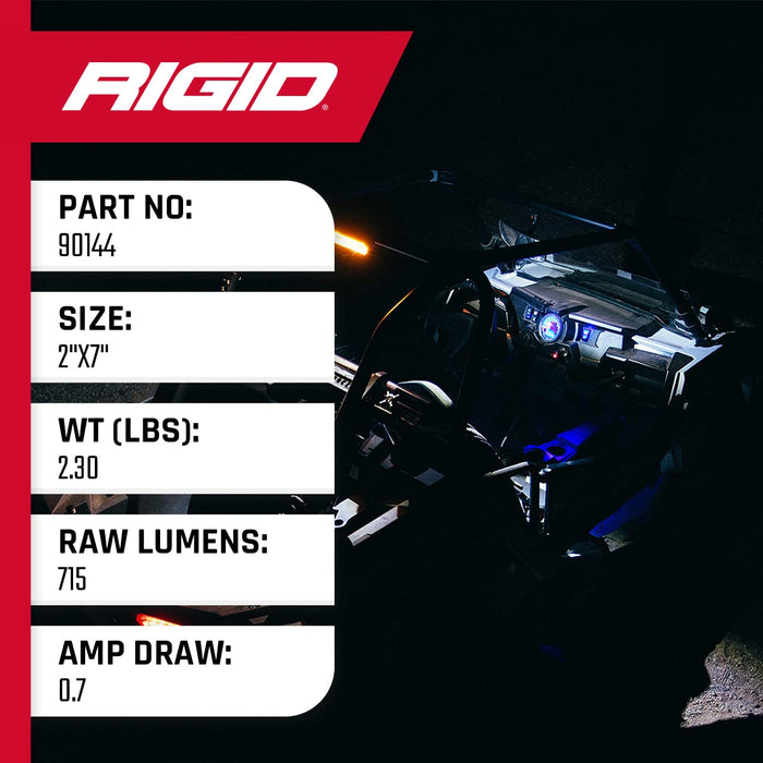 Rigid Industries 90144 Blue Rigid Chase Tail Light