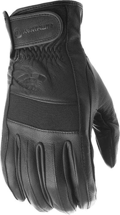 Highway 21 Men's Motorcycle Jab Full Leather Gloves (Brown, 2X-Large)