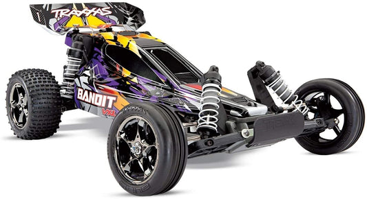 Traxxas Bandit Vxl: 1/10 Scale Off-Road Buggy With Tqi Link Enabled 2.4Ghz Radio System & Stability Management (Tsm) 24076-4-PRPL