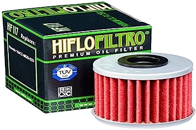 Hiflofiltro Hf117 Premium Oil Filter HF117